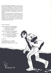 Verso de Corto Maltese (diverses éditions en portugais) -6B- Corto Maltese na Sibéria: II - Ungern na Mongólia