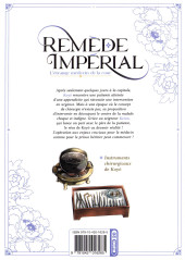 Verso de Remède Impérial - L'étrange médecin de la cour -3- Tome 3