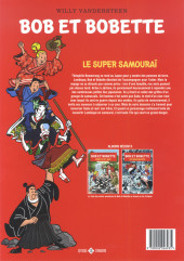 Verso de Bob et Bobette (3e Série Rouge) -377- Le super samouraï