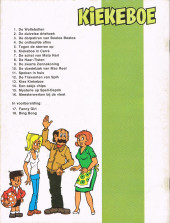 Verso de Kiekeboe / De Kiekeboes -3a1981- De dorpstiran van Boeloe Boeloe