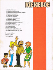 Verso de Kiekeboe / De Kiekeboes -6a1981- Kiekeboe in Carré