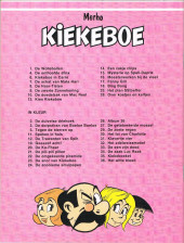 Verso de Kiekeboe / De Kiekeboes -36- Het witte bloed