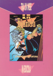 Verso de La bionda -2- Due scarpine di raso blu