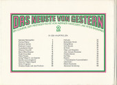 Verso de Neuste von Gestern (Das) -2- Das neuste von Gestern
