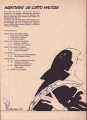 Verso de Corto Maltese (diverses éditions en portugais) -5- Fábula de Veneza