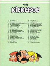 Verso de Kiekeboe / De Kiekeboes -38- Prettige feestdagen