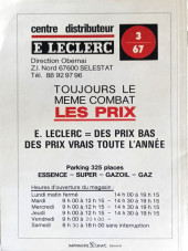 Verso de Tintin - Divers -1986- Corso fleuri - Tintin au pays des dahlias