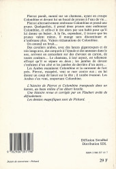 Verso de (AUT) Pichard -1988- Pierrot au sérail
