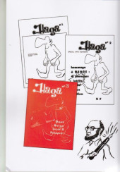 Verso de Les années Haga -4- Album n°4