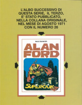 Verso de Alan Ford (coffret) -2- Il numero 1