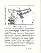 Verso de L'erotismo a fumetti di Guido Crepax -1- Bianca, la casa matta