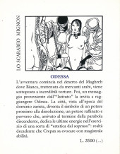 Verso de L'erotismo a fumetti di Guido Crepax -2- Bianca, Odessa