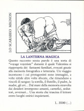 Verso de L'erotismo a fumetti di Guido Crepax -3- Valentina, la lanterna magica