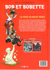 Verso de Bob et Bobette (3e Série Rouge) -378- La vraie Blanche-Neige