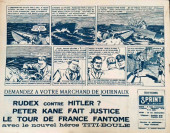 Verso de Les aventures fantastiques (Collection) - Peter Kane fait justice