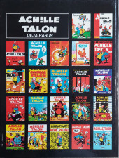 Verso de Achille Talon -23'- Achille Talon et la main du serpent