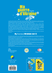 Verso de (AUT) Hector, Régis - Ma guerre (illustrée) d'Ukraine - 2