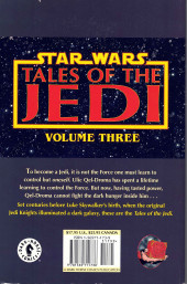 Verso de Star Wars : Tales of the Jedi - The Sith War (1995) -INT- The Sith war