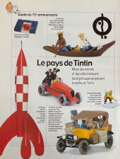 Verso de Tintin - Divers -2003a2005- Tintin, reporter du siècle