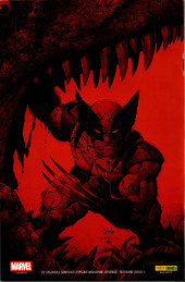 Verso de Wolverine : Vengeance -1- Red Band