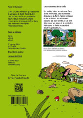 Verso de Les aventures de Néris le hérisson -2- Les monstres de la forêt