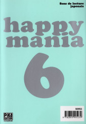 Verso de Happy mania -6- Volume 6