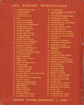 Verso de Les albums merveilleux (Gautier-Languereau) -63a1961- Bécassine fait tous les métiers