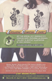 Verso de B.P.R.D.: Hell on Earth (2010) -HS- B.P.R.D. Hell on Earth Seattle