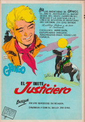 Verso de S.O.S. (Zig-Zag - 1966) -27- Deuda de honor