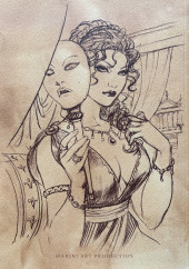 Verso de Les aigles de Rome -HS- Rome Sketchbook