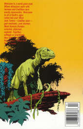 Verso de Cadillacs and Dinosaurs (1990) -4- Issue #4