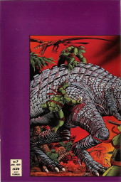 Verso de Tales of the Teenage Mutant Ninja Turtles (1987) -7- Issue #7