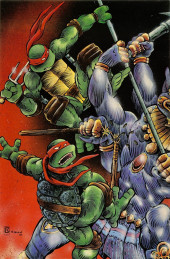 Verso de Tales of the Teenage Mutant Ninja Turtles (1987) -3- Issue #3