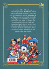 Verso de Disney Limited Edition (Panini España - 2022) -1- La dinastía de los patos