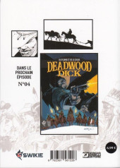 Verso de Deadwood Dick -Poche03- Entre le texas et l'enfer
