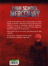 Verso de High School Mercenary -9- Tome 9