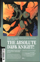 Verso de Absolute Batman (2024) -INT01- The zoo