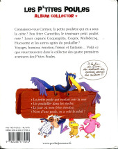 Verso de Les p'tites Poules -INT1a2012- Album collector