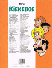 Verso de Kiekeboe / De Kiekeboes -65- De comeback van Dédé