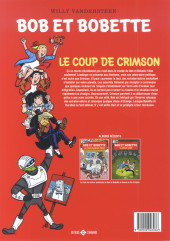 Verso de Bob et Bobette (3e Série Rouge) -380- Le coup de Crimson