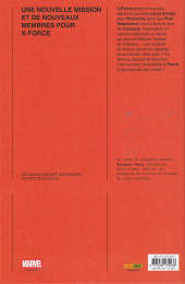 Verso de X-Force (2019 Relaunch - Marvel Deluxe) -4- Il faut qu'on parle du Fauve