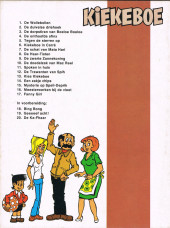 Verso de Kiekeboe / De Kiekeboes -17- Fanny girl