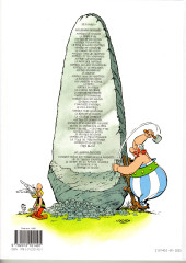 Verso de Astérix (Hachette) -8f2025- Astérix chez les Bretons
