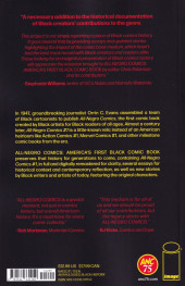 Verso de All-Negro Comics : America's First Black Comic Book (2025) - All-Negro Comics : America's First Black Comic Book