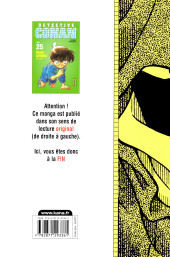 Verso de Détective Conan -25a2023- Tome 25