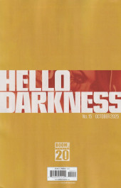Verso de Hello Darkness -15- Issue #15