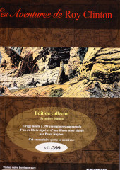 Verso de Roy Clinton (Les aventures de) -2TL- Desert trail