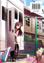 Verso de School-live ! -6- Tome 6