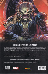 Verso de Predator versus Black Panther -1- Chasse au Wakanda