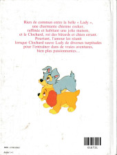 Verso de Walt Disney (France Loisirs) -1992- La belle et le clochard